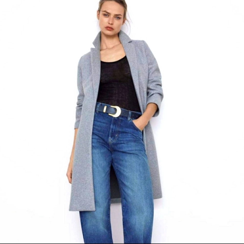 Zara lapel coat